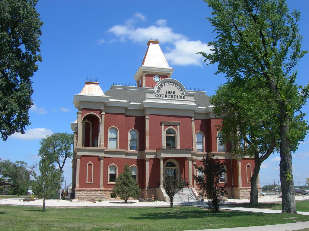 Bent County Courthouse Las Animas, Colorado Constructed in… Flickr