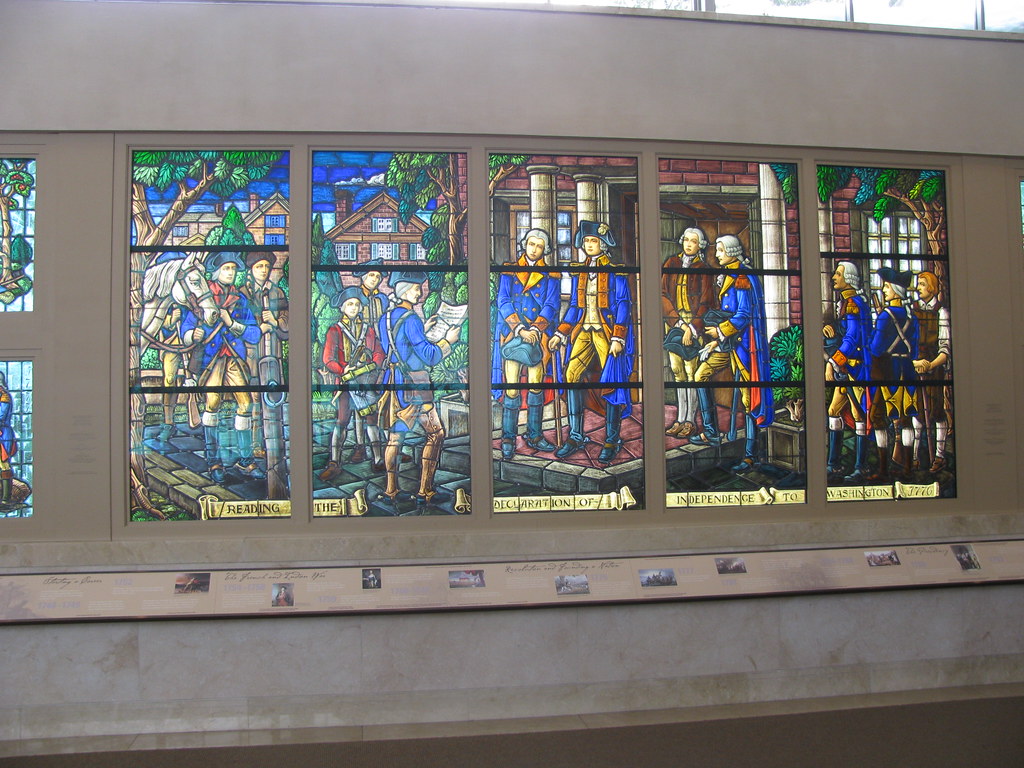 Washington Stained Glass Taken at Mt. Vernon Washi… Flickr