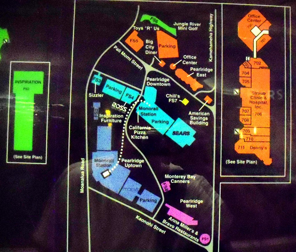 Pearlridge Shopping Center map (with the Inspiration furni… Flickr