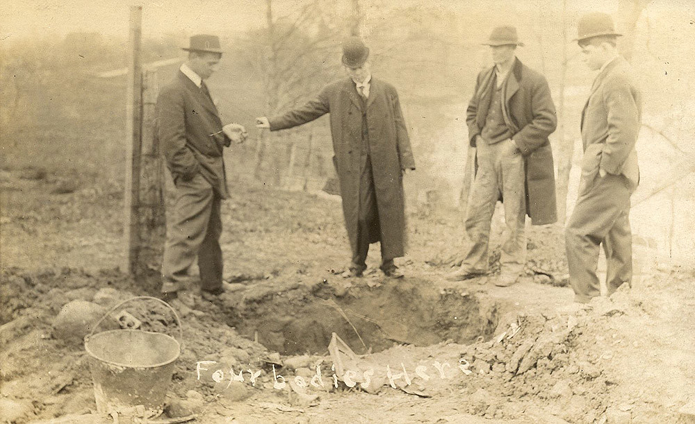 Four Bodies Here [Gunness Farm], 1908 Belle Gunness Flickr