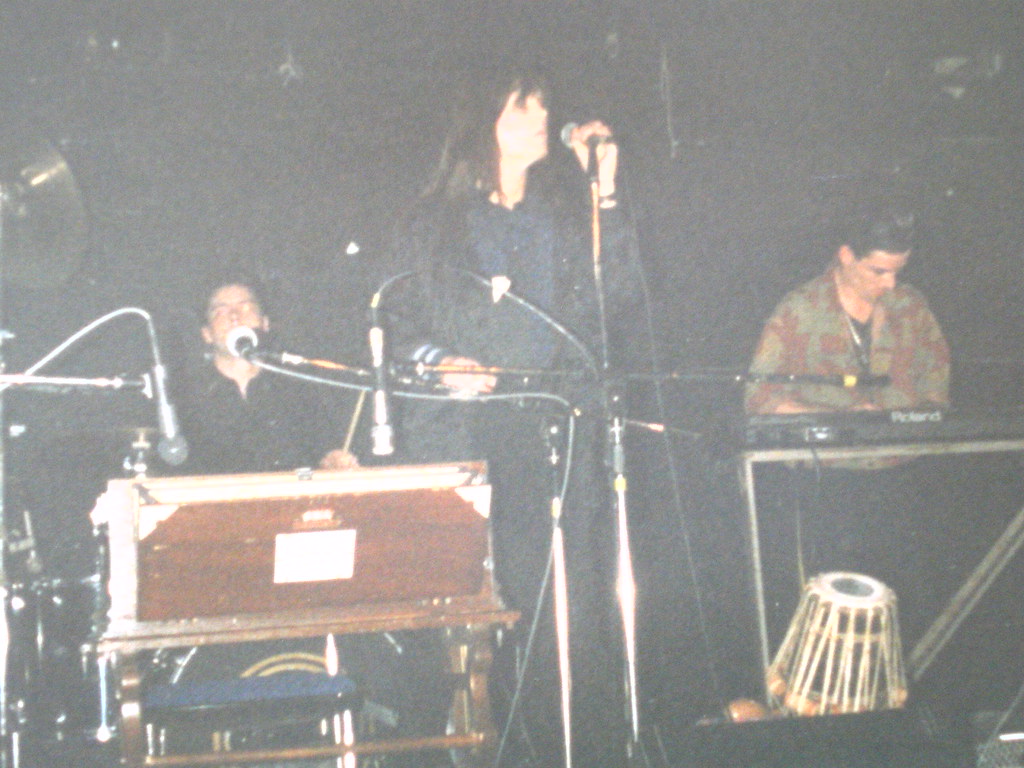 Nico & Her Band Nico onstage with her band, Hull Spring St… Flickr