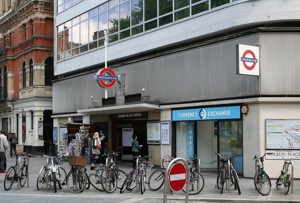 Sloane Square Underground station Rebuilt 1951 bowroaduk Flickr
