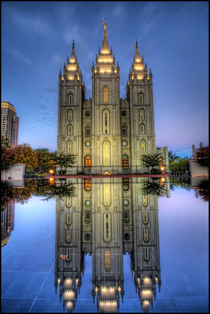 LDS Temple, Salt Lake City LDS Temple from the oval reflec… Flickr