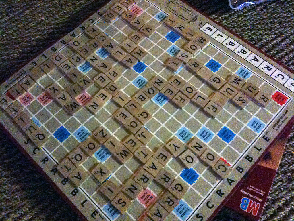 Scrabble Saturday 86/365and, yes, I'm aware that "Jew"… Flickr
