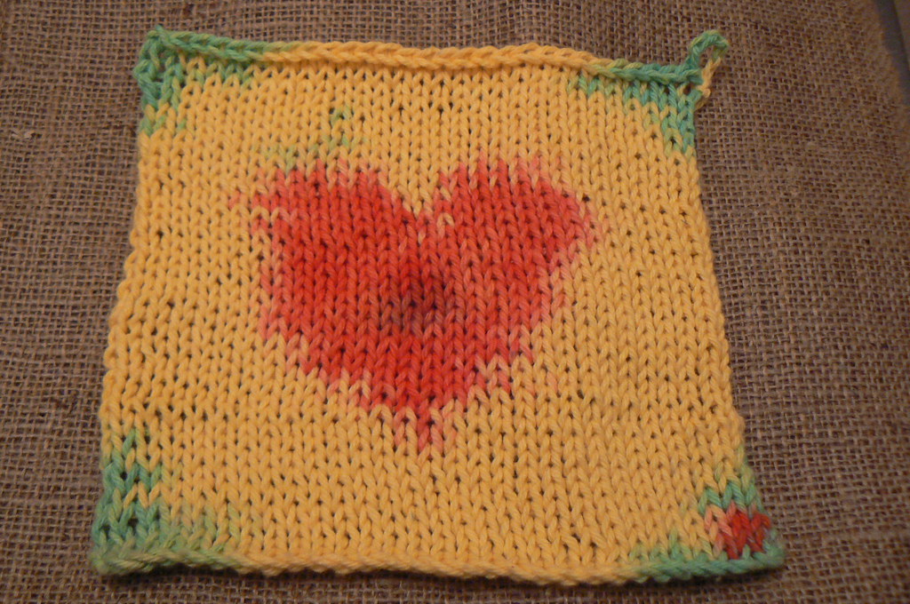 washcloth puzzle! Wendy (spinweaver) in USA knitted and pa… Flickr