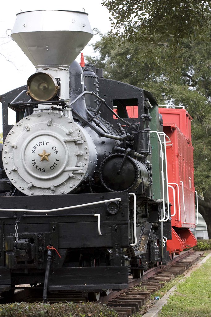 Shay and Caboose Nobel Park, Texas City, Texa… Flickr