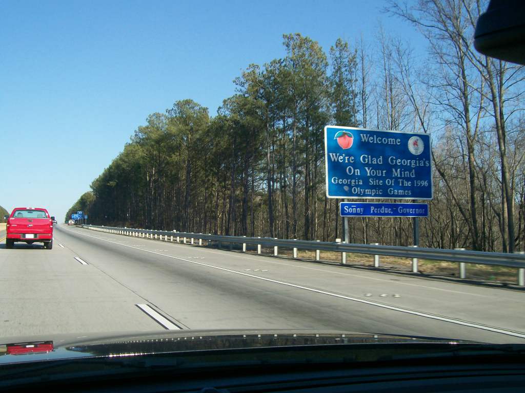 SIGN Enter state line from Alabama Pete Stephens Flickr