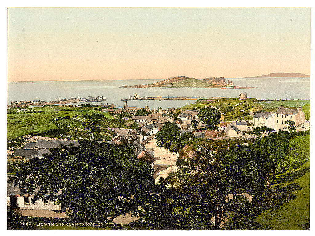 [Howth and Ireland's Eye. County Dublin, Ireland] (LOC) Flickr