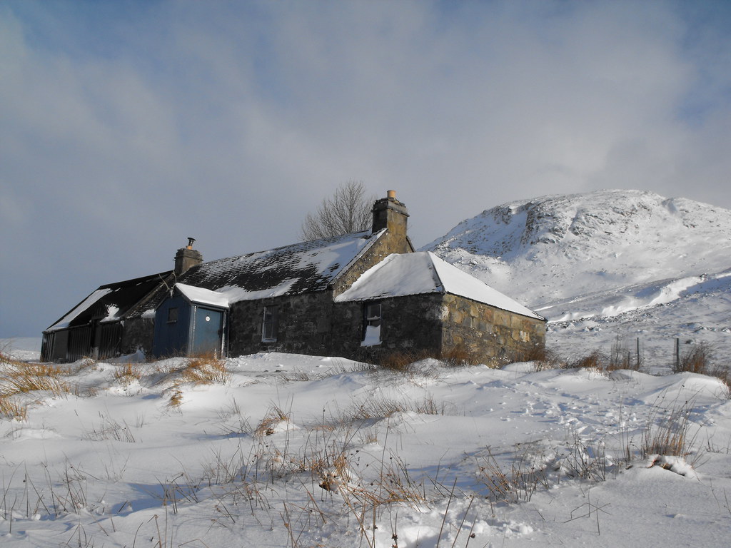 Ben Alder Cottage I was actually hoping against weather li… Flickr
