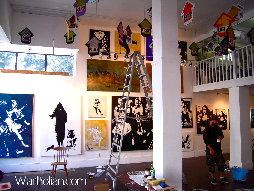 Graffiti / Street Artist Blek le Rat behind the scenes of … Flickr