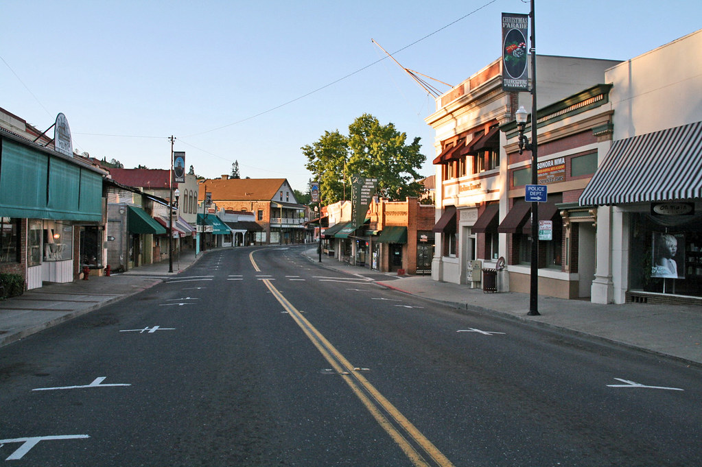 Downtown Sonora Along Hwy 49 Jim Hildreth Flickr