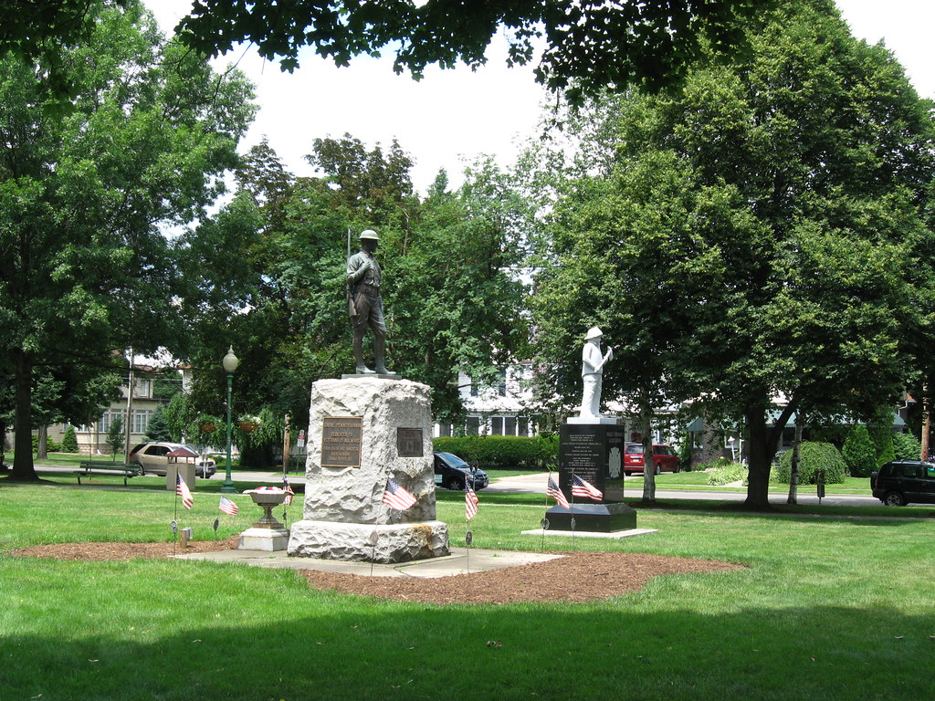 Monuments at Howard Elmer Park Sunday, June 20, 2010. Flickr