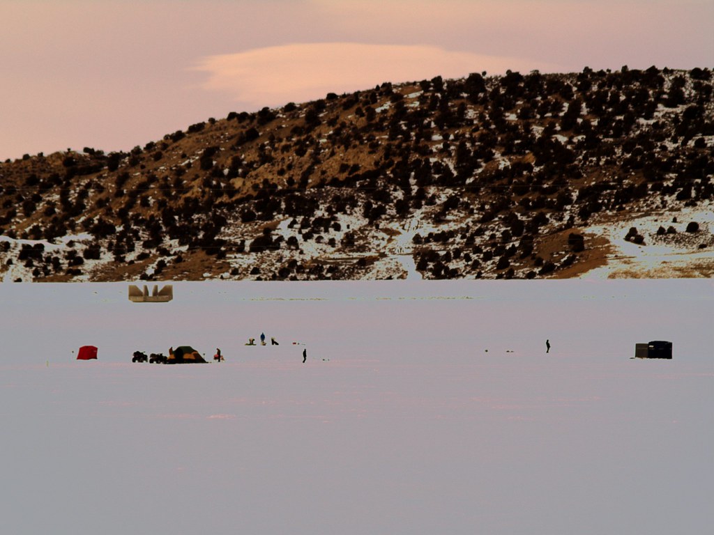 Ice Fishing on Sulfur Creek Reservoir Photo A Day (1 of 36… Flickr