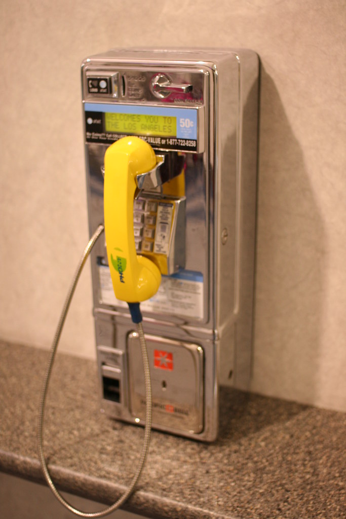LAX no. 1073 Pacific Bell pay phone at American Eagle Remo… Flickr