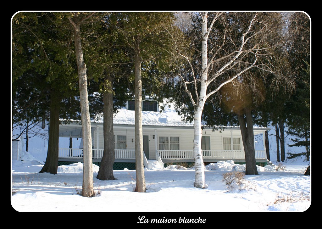 La maison blanche SaintePétronille, Île d'Orléans Ange_Doré Flickr