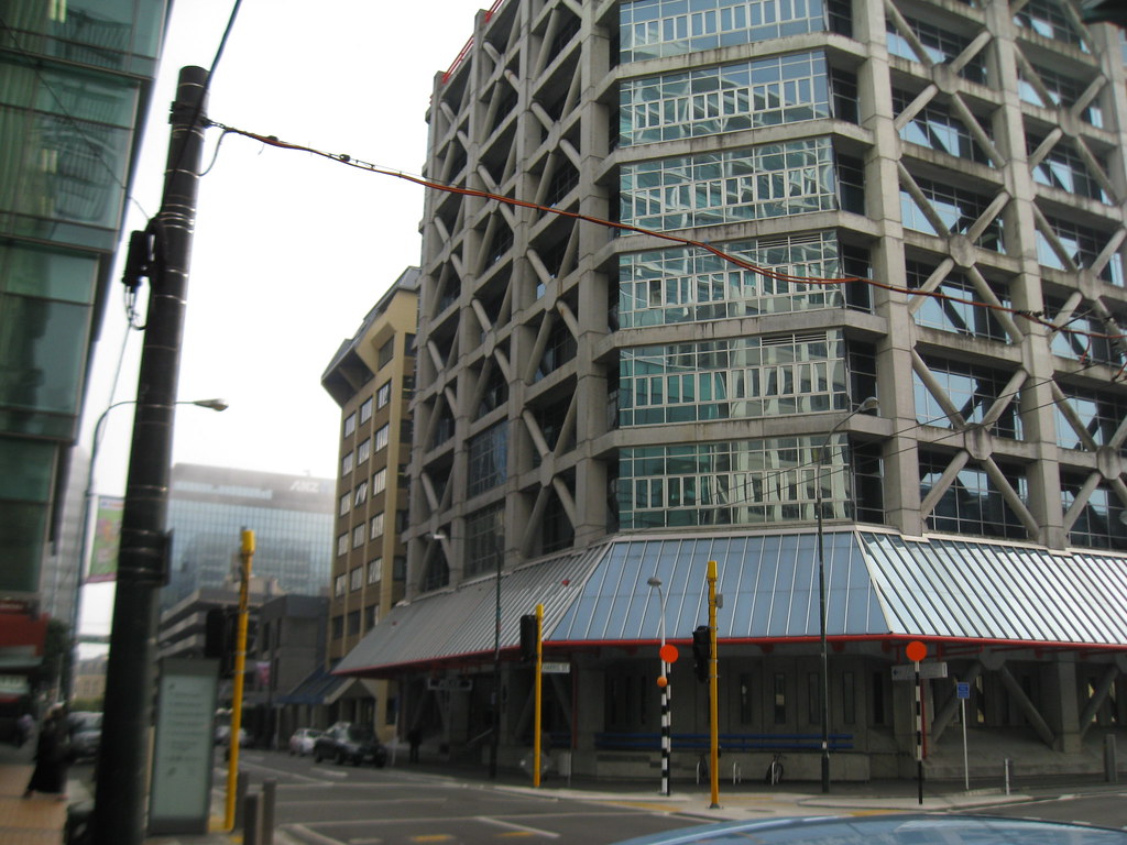 A foggy Morning Wellington Central Police Station in the f… Jo Flickr