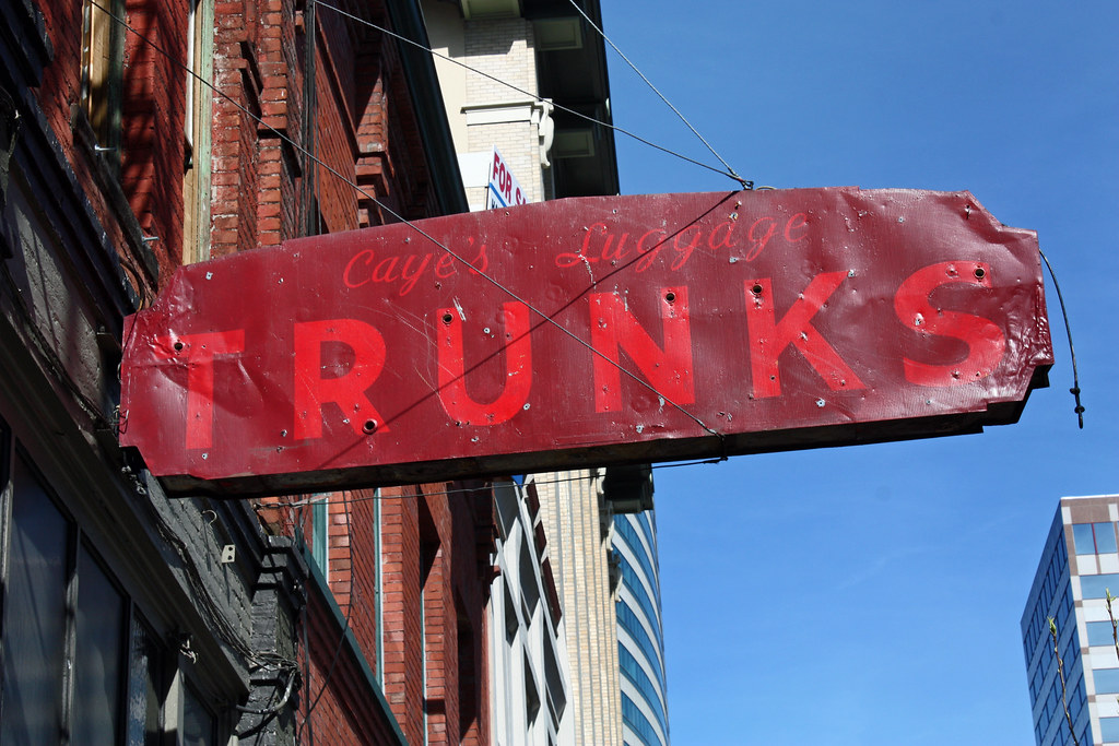 The former Caye's Luggage. Second Avenue, Portland Oregon.… Flickr