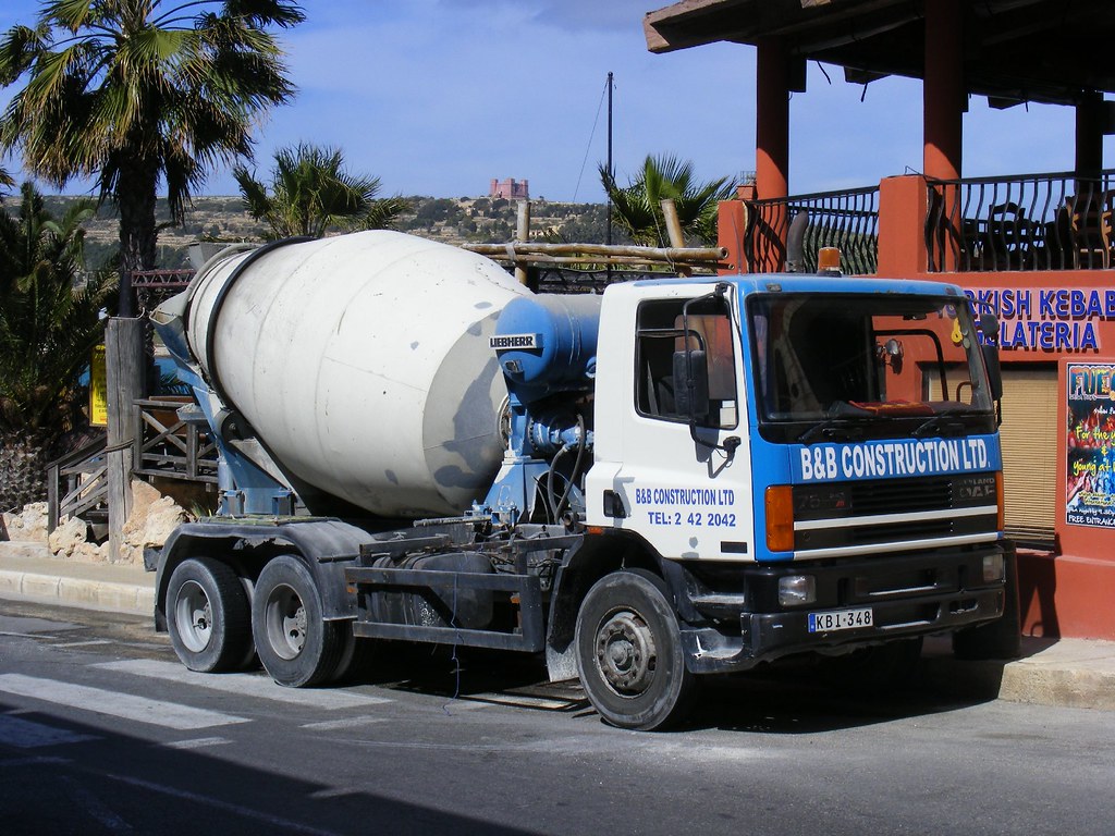Leyland DAF Concrete mixer, Malta B&B construction of Magh… Flickr