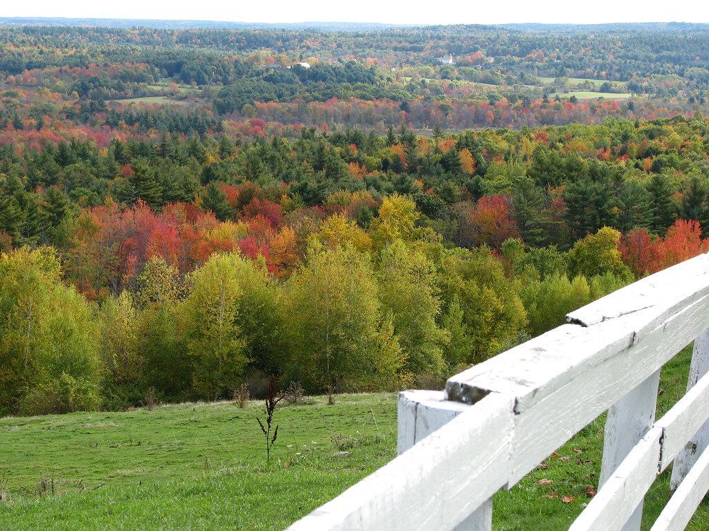 Gloucester Hill view New Gloucester, Maine This is one o… Flickr