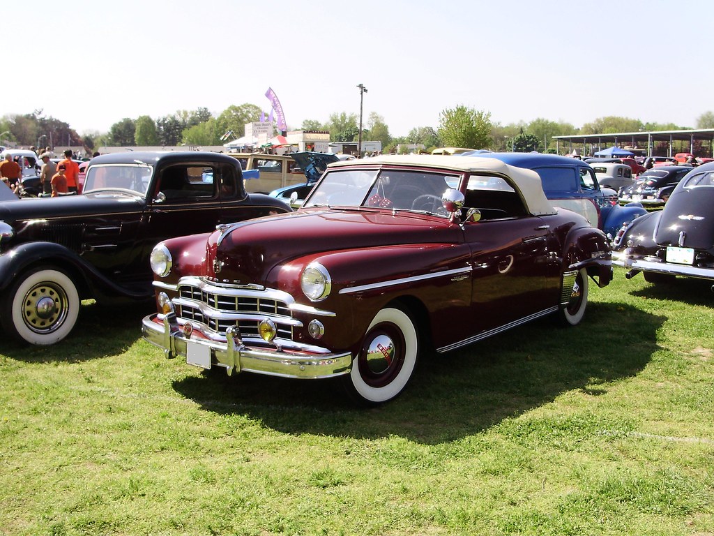 1949 Dodge Roadster Rhinebeck Car Show Spring 2010 šťastnou cestu