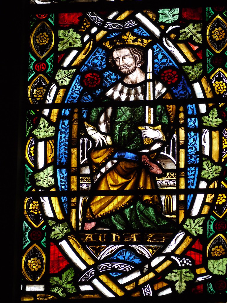Stained glass, St Mary's Church, Shrewsbury German stained… Flickr