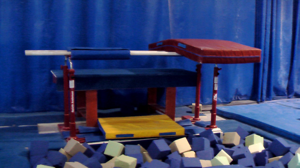 CGC Calgary Gymnastics Centre 2010 P Bars P Bar spotting… Rick