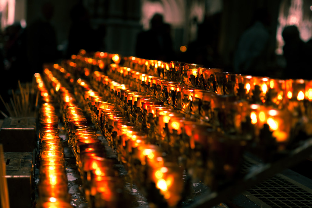 Candles Candles in St. Patrick's Cathedral New York City, … Flickr