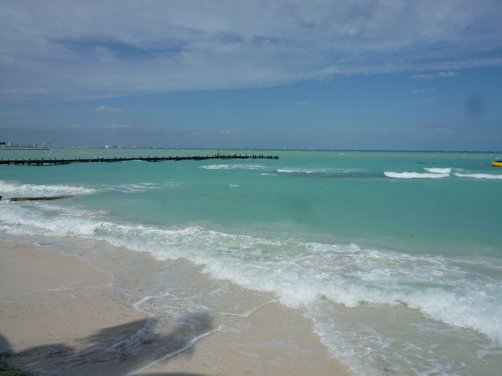 Cancun Beach Jump in! The water is warm. Liren Chen Flickr