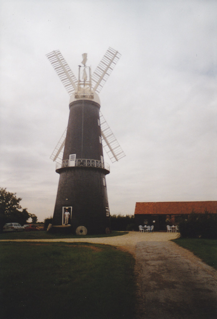 Trader Mill, Sibsey, Lincs 6 sailed windmill, unfortunatel… Flickr