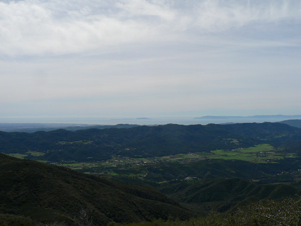 Upper Ojai from Sisar Road Channel Islands in the distance… Flickr