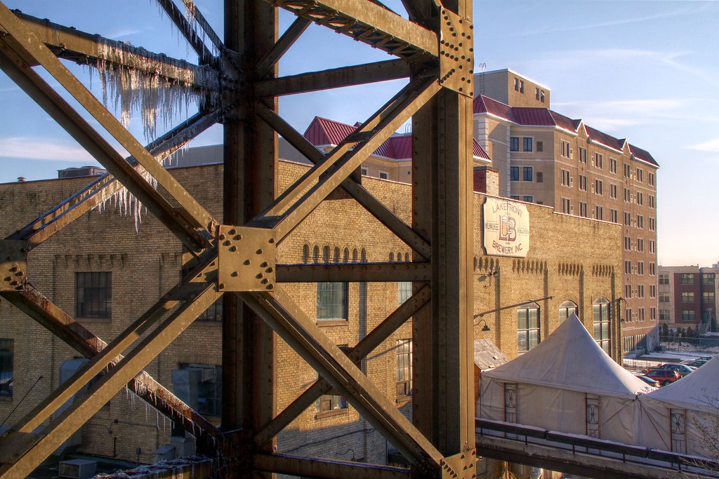 Lakefront Brewery from the Holton Street Bridge View On Bl… Flickr