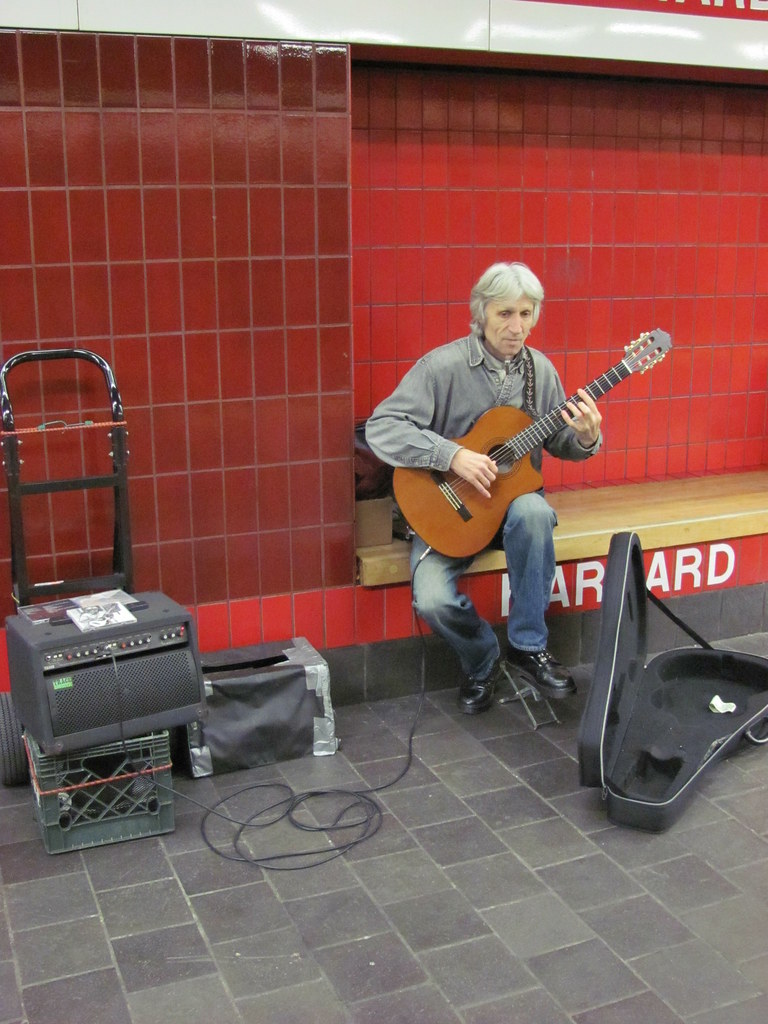 Guitar player Harvard Patrick Mannion Flickr
