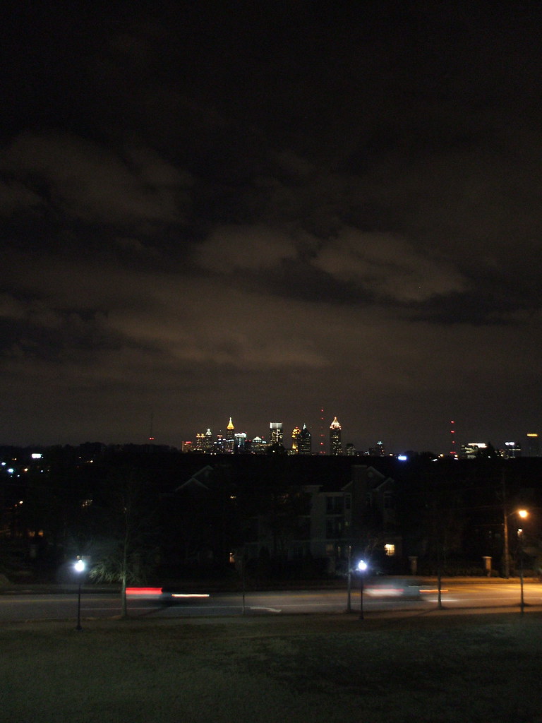 Garson Parking deck, Lindbergh station, 4th floor. Tamra Flickr