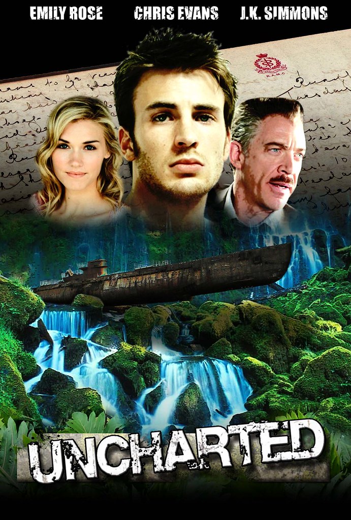 Uncharted Movie poster A movie poster I created based on t… Flickr