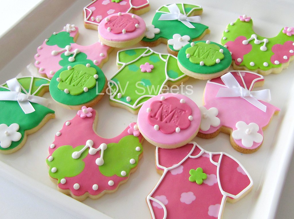 Baby Shower cookies Custom cookies for a Baby Shower