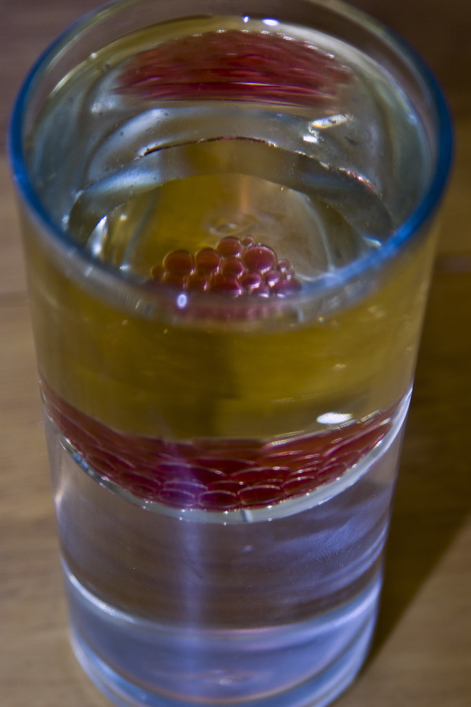 Juice Bubbles Bubbles of juice formed between layers of oi… Flickr