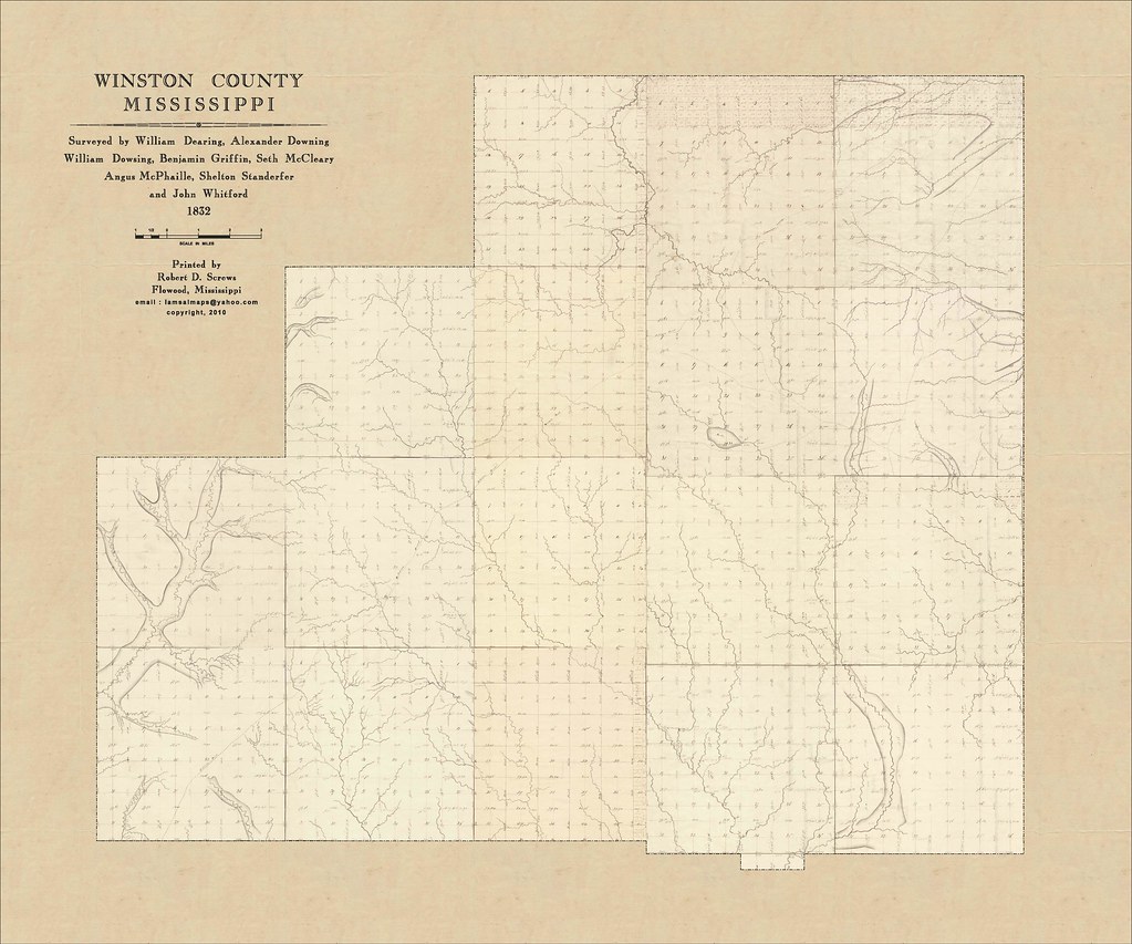 Winston County, Mississippi Map of Winston County, Mississ… Flickr