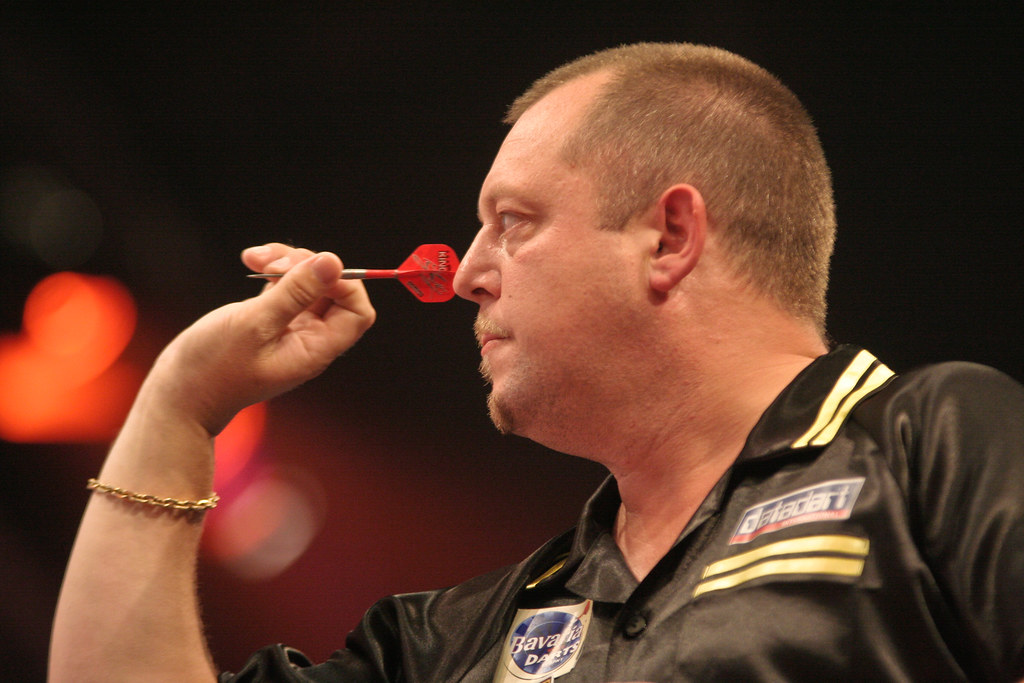 Mervyn King Bavaria World Darts Trophy 2006, Vechtsebane… Flickr