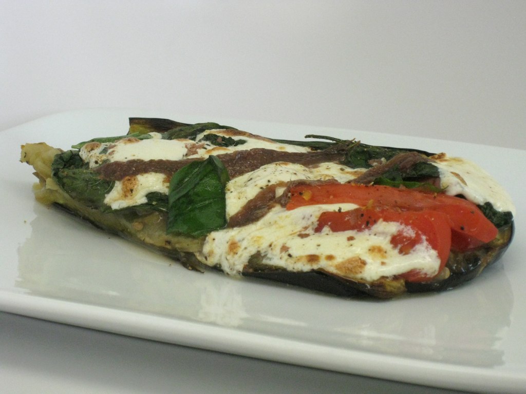 baked eggplant parm w/anchovy 2009 Joan Nova Flickr