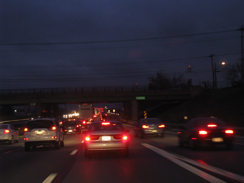 On NYS Thruway in Buffalo, NY This is during rush hour on … Flickr