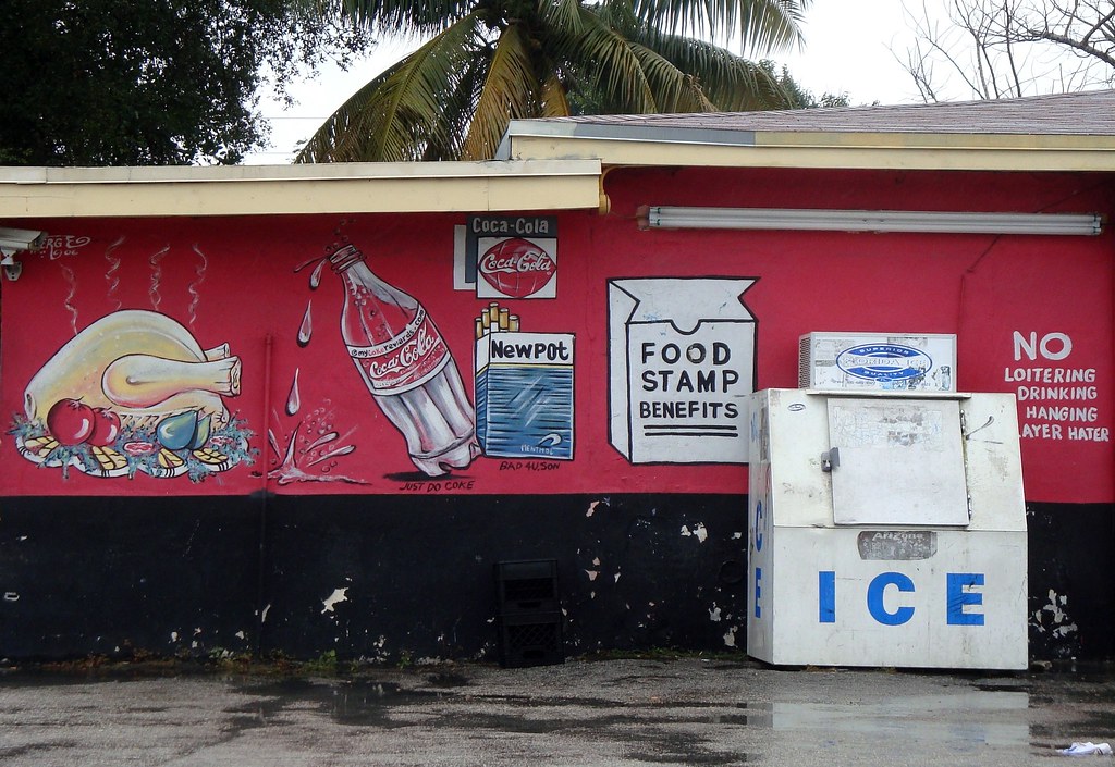 New Pot cigarettes and Food Stamps Again downtown Miami. T… Flickr