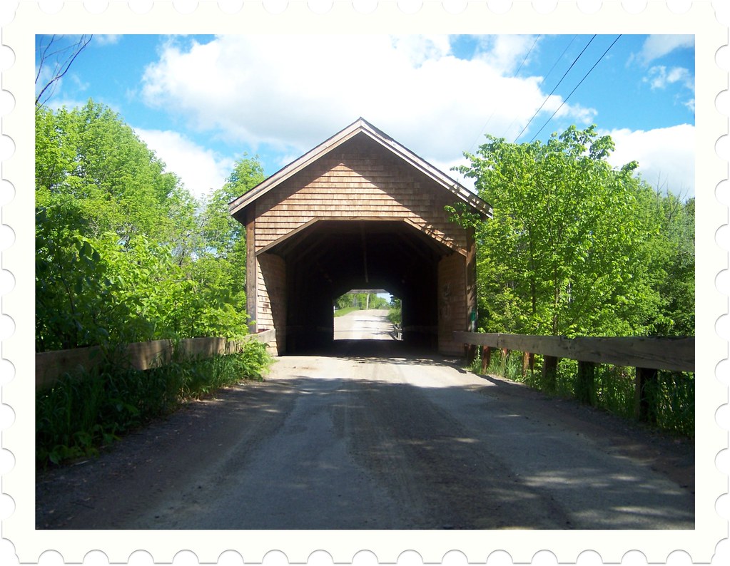 Robyville Covered Bridge in Corinth, Maine This bridge, th… Flickr