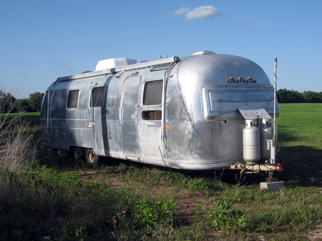 Silver Bullet I saw this old AirStream for sale and though… Flickr