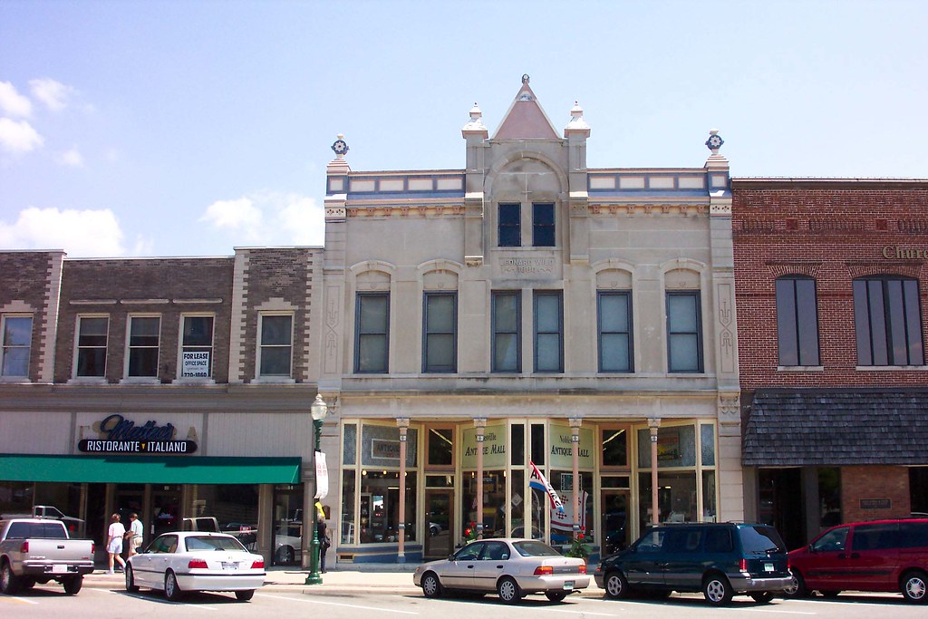 Noblesville Historic Victorian Square, IN. Leonard Wild … Flickr