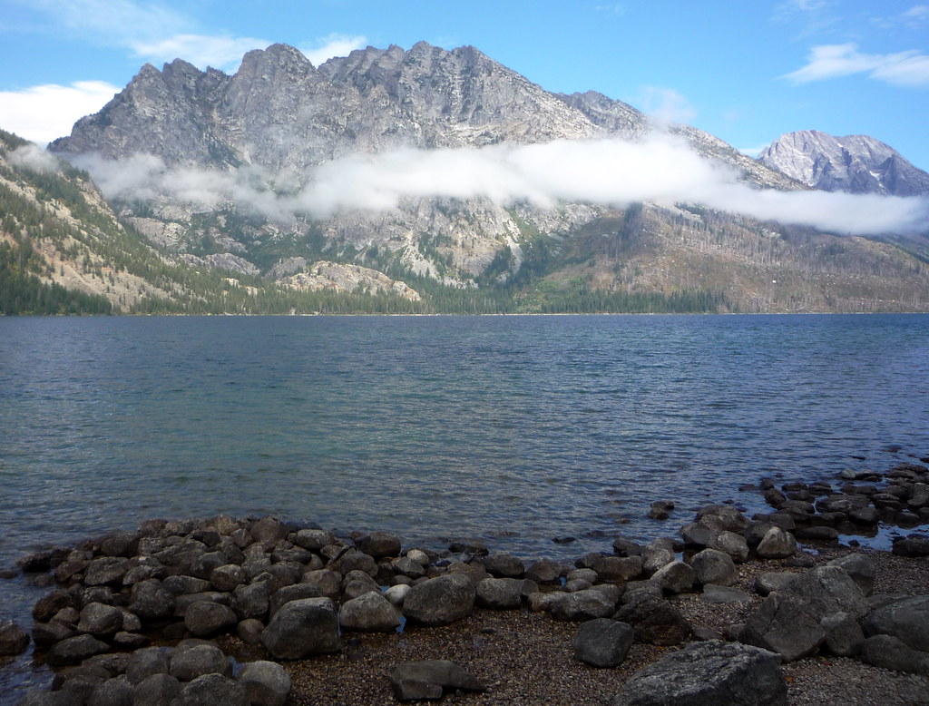 Jackson Lake, August storm View to the northwest across th… Flickr