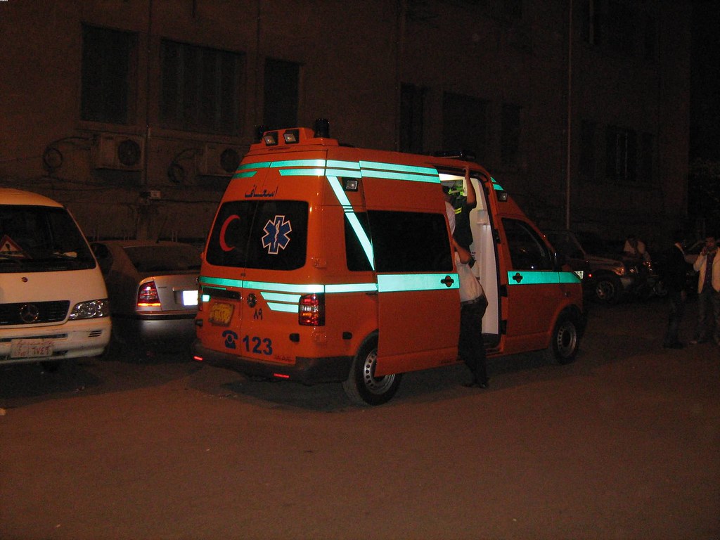 Egyptian New Ambulance Volkswagen T5 New Ambulance. Cairo,… Flickr