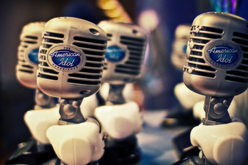 Mics for Sale at Disney's American Idol Experience Flickr