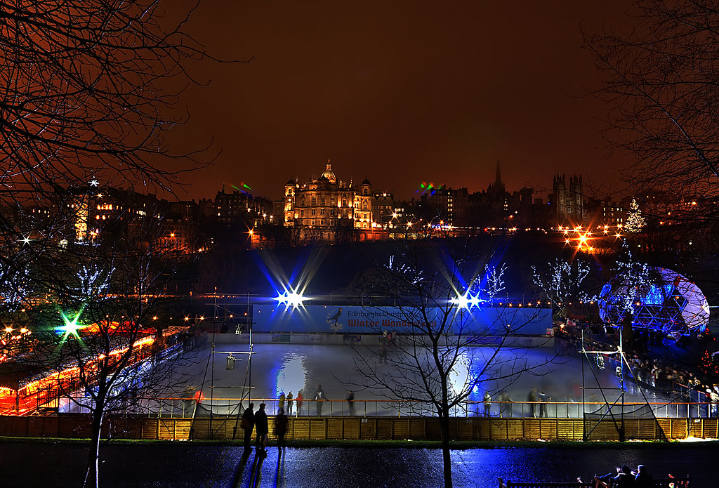 Edinburgh Winter Wonderland Ice Rink Mark Evans Flickr