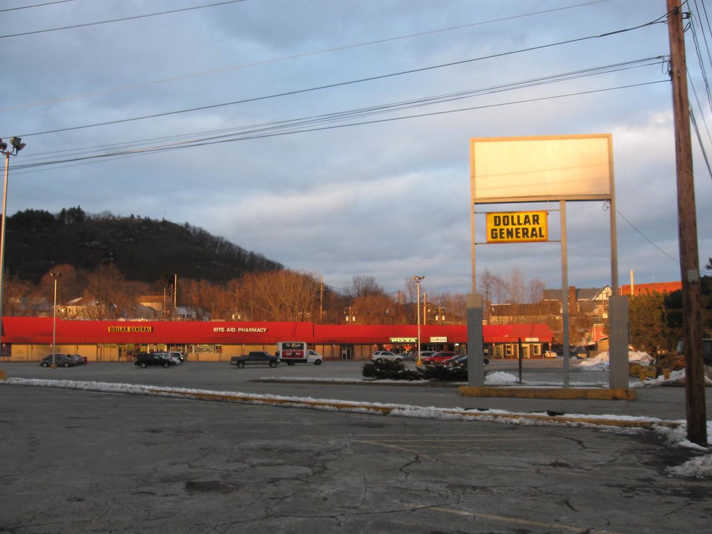 Port Jervis stores sunset John Corbett Flickr