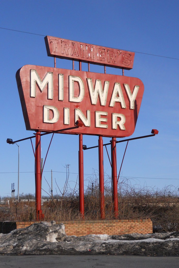 Midway Diner Sign Off I78, Midway, Pennsylvania, Berks Co… podolux